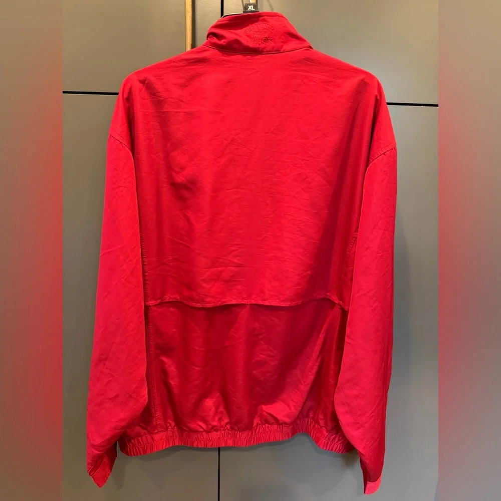 Cutter & Buck WeatherTec Alabama Crimson Tide Red Full Zip Jacket Mens Size XL
